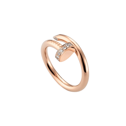 Rose Gold Glow | Timanttisormus